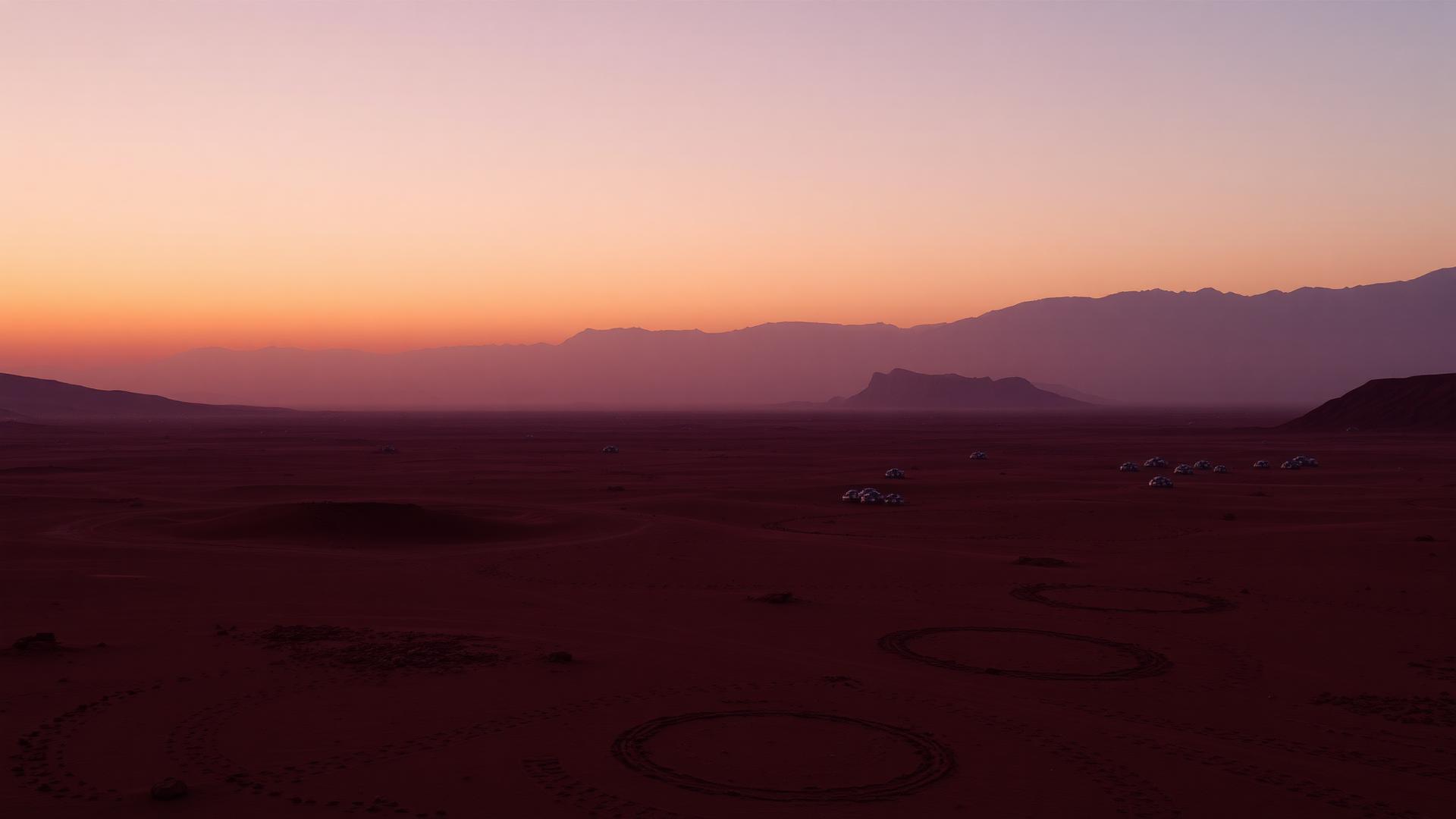 Mars horizon